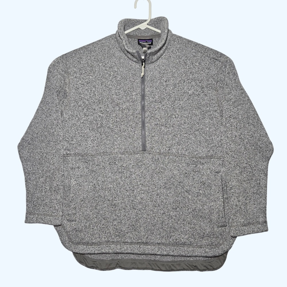 Patagonia Better Sweater Oversized Fleece Pullover 1/4 Zip Women Large 23245SP25